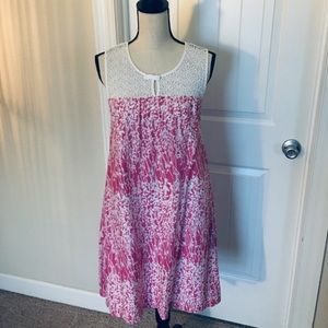 MUDO COLLECTION Pink & White Dress ✨